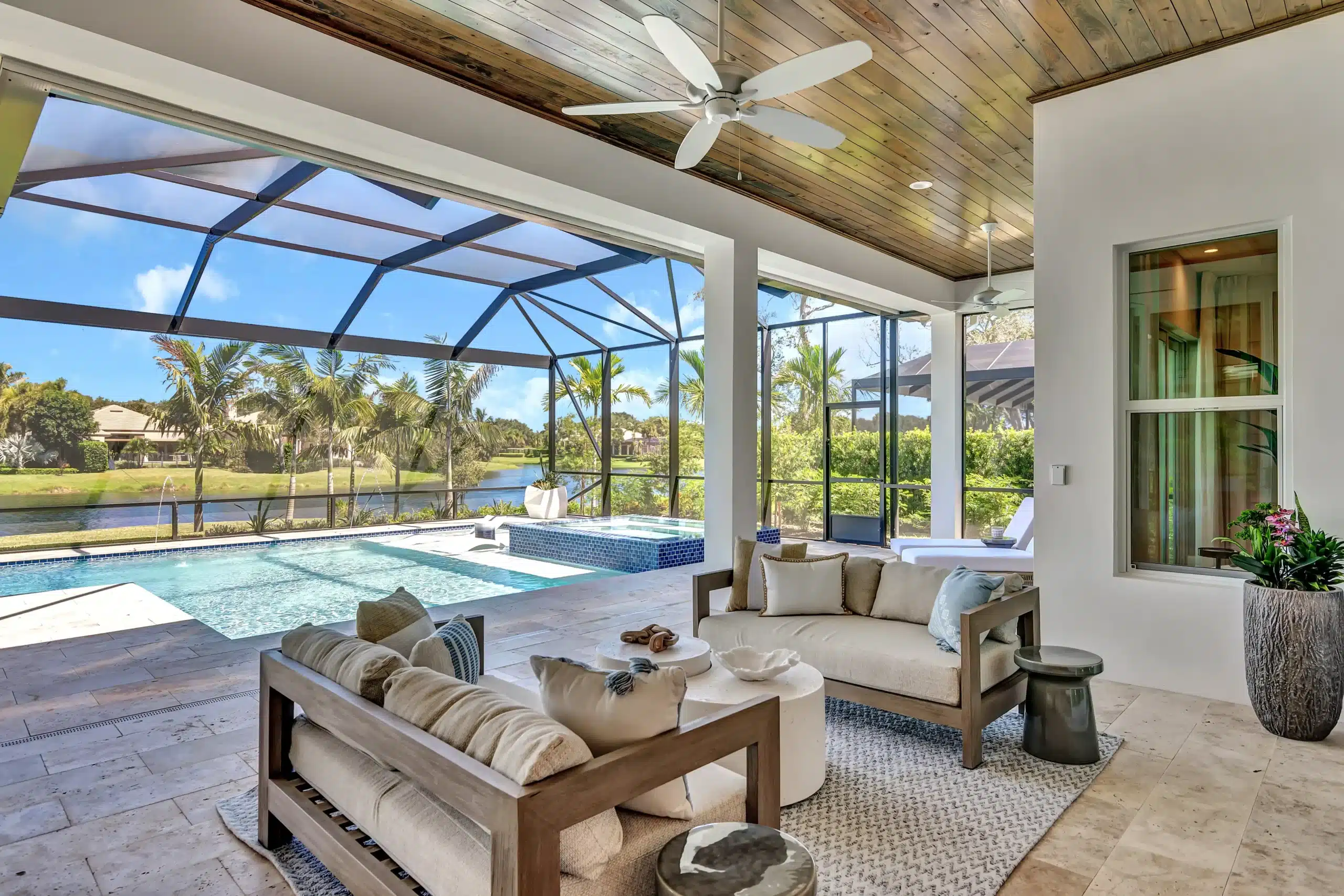 Eventide Model Home Outdoor Living in Indian River, FL